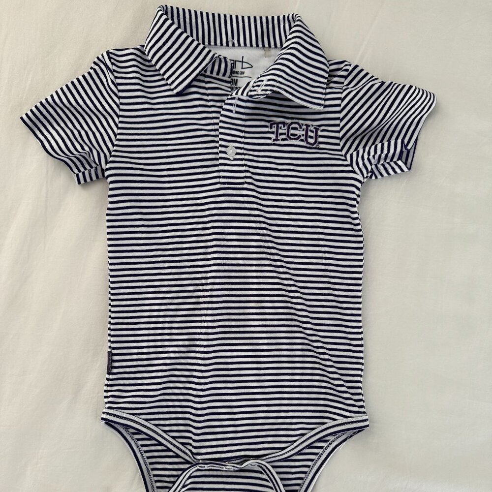 TCU Baby Boys' Onesie | TCU Bodysuit | 12-18 Months